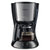 飞利浦（PHILIPS）咖啡机HD7435 家用滴漏式美式咖啡壶 不锈钢外壳 700瓦功率黑色+银色第2张高清大图