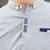 古莱登 夏季纯色翻领体恤衫男士韩版修身潮POLO衫男短袖T恤(黑色 XL)第3张高清大图