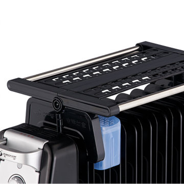 先锋（singfun）黑豹S型11片电热油汀DS671（专利S型油汀，双U管加热，寿命长，热效高，可调温控，专用烘衣架，加湿盒，可移动)