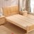 DF现代简约1.2米单人床DF-1212实木床(橡木色)第4张高清大图