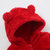 Oissie 奥伊西 1-4岁宝宝可爱耳朵连帽上衣(110厘米（建议3-4岁） 浅粉)第4张高清大图