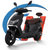 雅迪 两轮电动摩托车 锐诺60V20Ah铅酸电池 两轮电动助力代步轻摩车 （KN）第4张高清大图