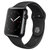 Apple Watch 智能手表（42毫米深空黑色不锈钢表壳搭配黑色运动型表带 MLC82CH/A)第4张高清大图