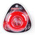 狂神透明橡胶握力圈带按摩50KG握力器两只装(红色)第3张高清大图