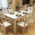 古宜（Guyi） 古宜 餐桌椅组合6人现代简约长方形大理石实木质餐桌家用4人饭桌 现货(1.3*0.8米餐桌)第3张高清大图