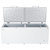 海尔 (Haier) BC/BD-630HCZ 630升 卧式冷藏冷冻柜 单温区 商用大容量冰柜 五面制冷 树脂大脚轮 白色第2张高清大图