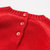 davebella戴维贝拉女童2018秋冬装新款针织衫宝宝套头毛衣DB8433(7Y 大红色)第5张高清大图