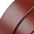 斯博恩头层牛皮男士腰带带身无头男款皮带带条替换无扣头打孔裤带3.8厘米宽(红棕色)第5张高清大图