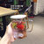 韩版创意卡通兔子玻璃杯可爱办公室带盖勺女学生早餐牛奶喝水杯子(杯子随机发 无只有盖子)第5张高清大图