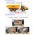 鸭小贱1：87合金工程车玩具儿童男孩玩具小汽车挖掘机搅拌车合金车模型8801(挖掘车)第4张高清大图