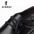龙泉啄木鸟2017春季新款男士商务正装低帮休闲单鞋(黑色 42)第4张高清大图