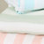 爱娜麻麻毛巾被竹桨纤维毯子单人婴儿童夏季薄款空调毯夏凉被(绿色 110cm*130cm)第4张高清大图
