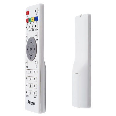 艾视麦Asioma 机顶盒遥控器 R200 R500 H201 网络播放器遥控器 白(白色 遥控器)
