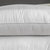英爵居家枕头靠枕舒适纤维枕头单人枕芯花草枕(荞麦两用枕-白色)第4张高清大图