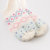 davebella戴维贝拉秋冬季新款加绒手套 儿童全棉针织手套DBA8614(17CM/8.5CM 菱形提花)第2张高清大图