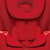 PISTA 德国皮斯塔 马鲁斯汽车儿童安全座椅车用 isofix接口9月-6岁 宝宝婴儿安全座椅(红色 颜色)第3张高清大图