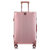 全铝合金铝镁合金拉杆箱22寸金属超大行李箱（5件/套）(红色   复古磨砂全铝款 20寸)第5张高清大图