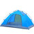 徽羚羊帐篷户外 羚羊八号双人双层野营装铝杆防雨野外露营帐篷(蓝色)第4张高清大图