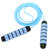 跃步成人跳绳定制款锻炼健身长短可调节绳子室外运动男女通用绳(蓝色)第9张高清大图