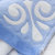 斜月三星 一对（2条装）棉质加大加厚平布枕巾 52*76cm(气球蓝枕巾（一对）)第2张高清大图
