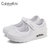 CaldiceKris（中国CK）夏季新款网布气垫摇摇鞋CK-X699(深灰色 42)第3张高清大图