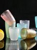 5个装 亚克力杯子家用儿童塑料水杯耐高温大容量防摔喝水的杯子(290ML透明色 5个装)