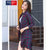 BRIOSO 新款连衣裙女士格子衬衫连衣裙 女长款衬衣(B142510035)第4张高清大图