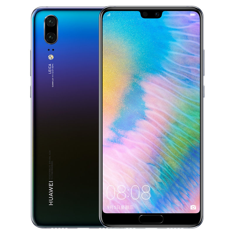 华为手机p20 (eml-al00) 6gb 64gb 移动联通电信 双卡