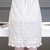 性感蕾丝2016年夏季短袖中裙镂空休闲连衣裙 AYFS609-1(白色 L)第5张高清大图