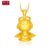 周大福（CHOW TAI FOOK）福星宝宝系列 3D硬金 足金黄金吊坠 财富宝宝 R7621 定价第4张高清大图