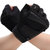 朵迪雅尚 健身手套器械训练锻炼男女半指透气防滑运动骑行手套(黑色)第5张高清大图