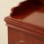 巢湖新雅 XY-A018 办公家具二门（80cm)实木皮油漆茶水柜(款式三)第2张高清大图