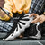茂足潮流飞织运动鞋 男女鞋450 2021年新款 飞织透气运动鞋子(黑白 45)第4张高清大图