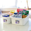 爱丽思日本冰箱内厨房食品蔬菜鸡蛋置物整理盒零食水果抽屉收纳盒 KUH-20(KUH-20 白色)