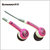 联想(lenovo) E133A 耳塞式耳机 mp3入耳手机电脑耳机 时尚潮流 可爱(粉色)第2张高清大图