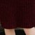 娇维安 春季女装外套 韩版针织衫 吊带针织衫连衣裙 两件套(酒红色 均码)第5张高清大图