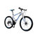 菲利普山地车双碟刹自行车21速越野学生变速男女式山地自行车单车 ATX777(白蓝 24寸辐条轮)第2张高清大图