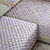 欧式田园四季可用防滑沙发垫扶手垫靠背垫沙发垫组合(丝绵提花*灰紫 沙发垫)第5张高清大图