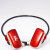 雅兴力无线运动蓝牙耳机4.0 头戴式 挂耳式 入耳式超长待机 降噪防汗 手机通用型(红色)第5张高清大图