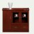 虎源萨尚办公家具备餐柜矮柜储物柜茶水柜HY-J1201(木皮油漆三门茶水柜)第2张高清大图