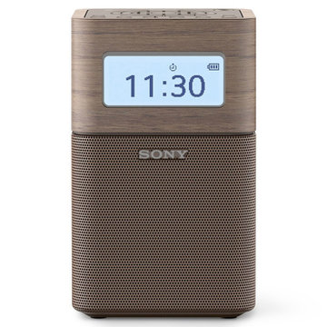 索尼（SONY） SRF-V1BT 蓝牙音箱兼FM/AM收音机便携音响(棕色)