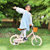 永 久 （FOREVER）儿童自行车男女款小孩单车脚踏车儿童自行车宝宝童车14寸/16寸 复古款自行车(灰色 16寸)第3张高清大图