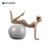 加厚健身房按摩球运动瑜珈球平衡球 55CM1513(浅灰色 65cm)第4张高清大图