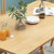 恒兴达 北欧纯实木餐桌椅组合 现代简约长方形全实木餐桌吃饭圆桌子小户型(拐脚-1.2米胡桃色 一桌六椅)第5张高清大图