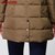 鸭鸭冬装2017新款 连帽羽绒服女中长款修身女装外套时尚保暖B-328(浅绿色 170)第5张高清大图