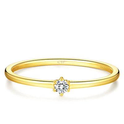 【周大福赵丽颖《乘风破浪》阿正同款黄色18