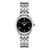 天梭(TISSOT)瑞士手表 2018新款 俊雅系列超薄简约时尚石英钢带女表 T063.009.11.018.00(黑盘银钢带)第4张高清大图