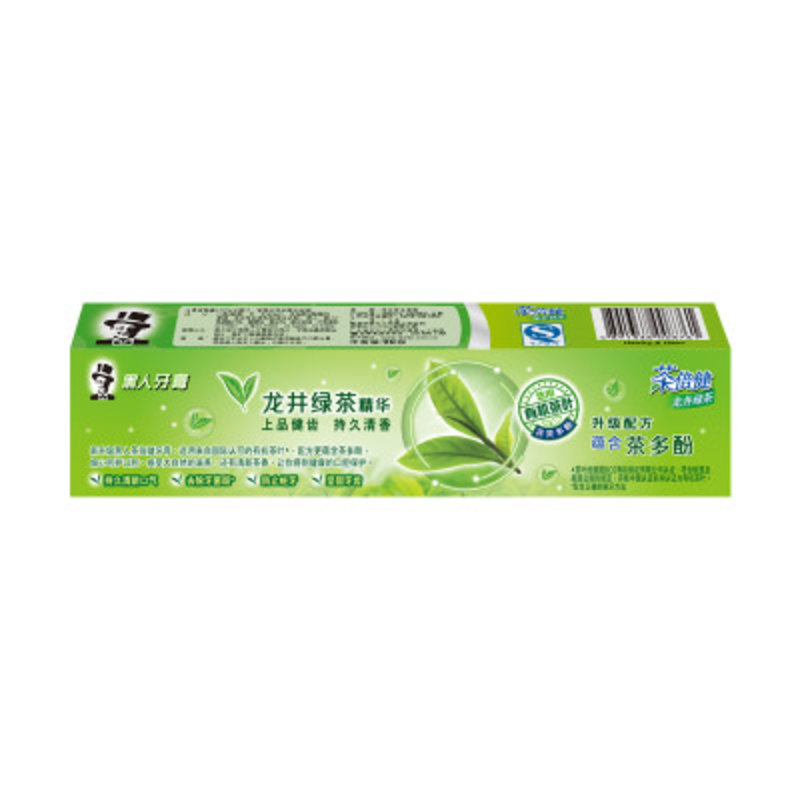 darlie 黑人 茶倍健龙井绿茶牙膏 90g/支