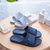 BENSS HOME 7090浴室软底夏季简约塑料凉拖鞋（新疆西藏青海不发货）(灰色)第4张高清大图