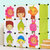 索尔诺婴儿衣柜宝宝收纳柜儿童储物柜塑料玩具卡通收纳箱衣物整理(黑色 9门9格 M090701)第4张高清大图
